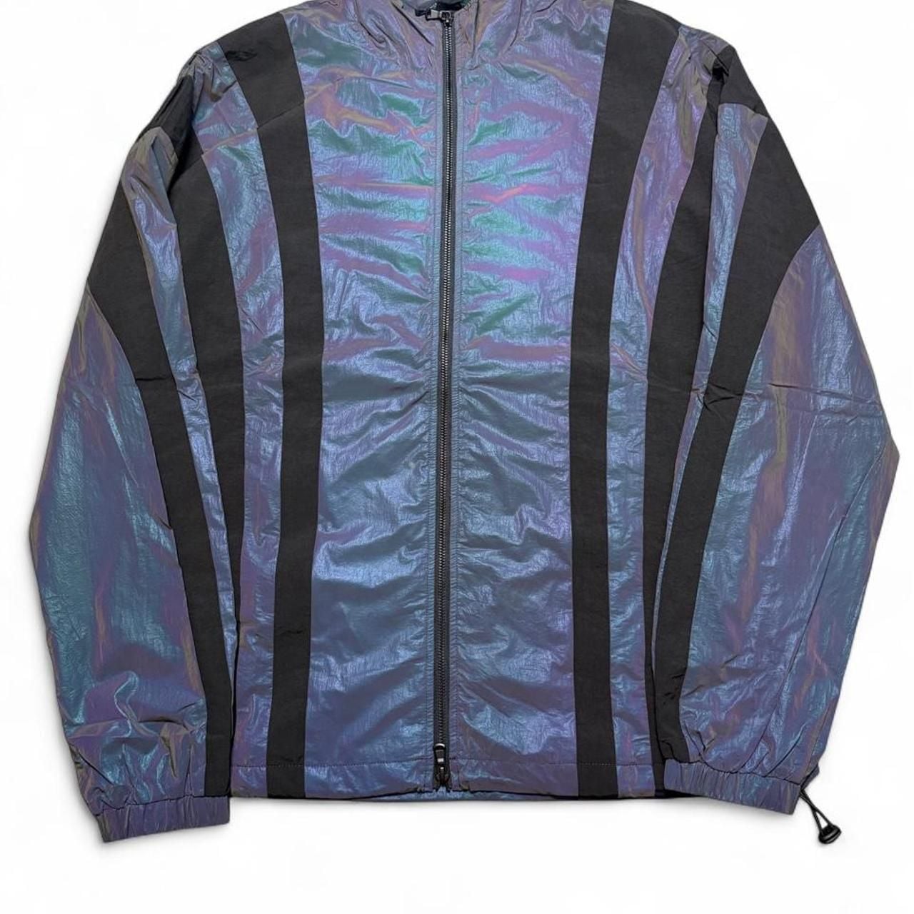 Embellish Byron Jacket Size M Iridescent Windbreaker 3