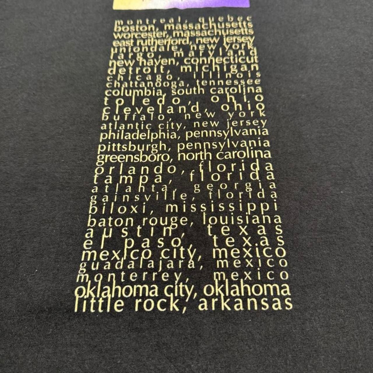 Hanes Vintage 1993 Rod Stewart Tour Concert T-Shirt XL Black USA 9