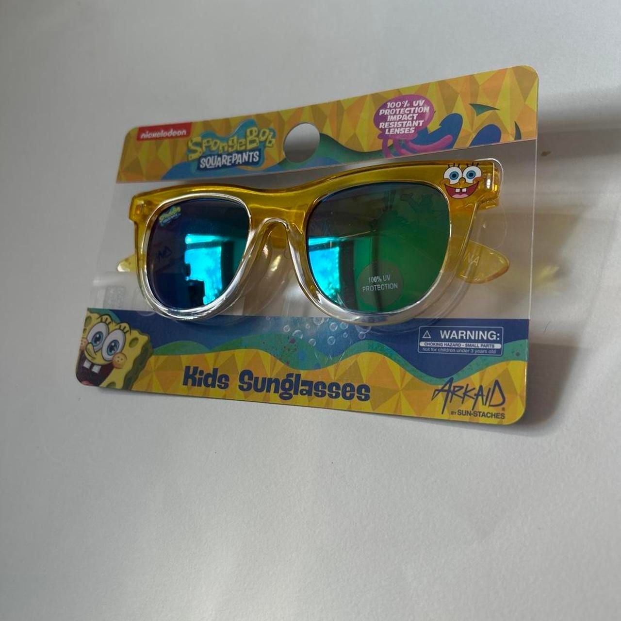 Arkaid SpongeBob SquarePants Kids Sunglasses Ombre Yellow WG5148 New 2