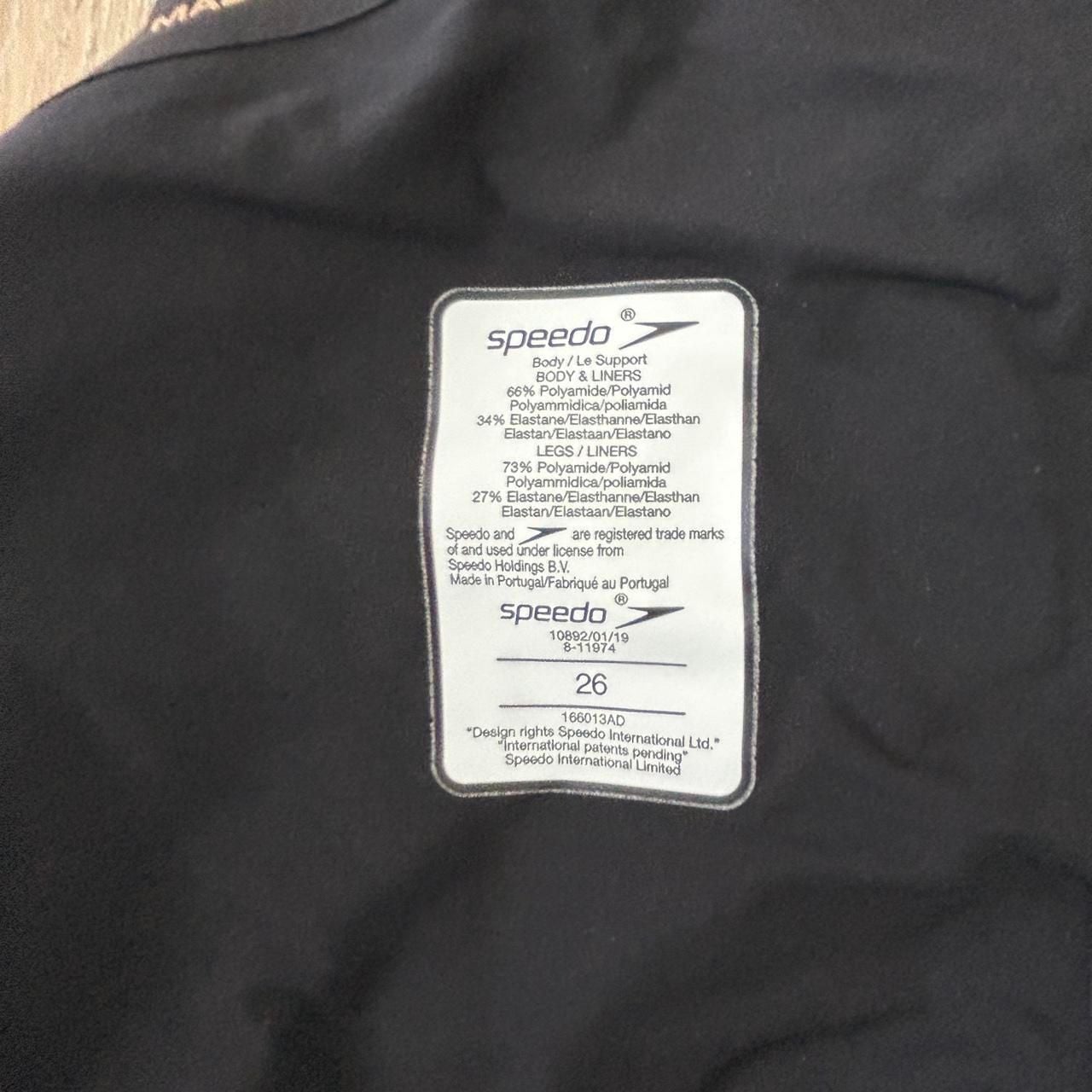 Speedo Fastskin LZR Pure Intent Size 26 Kneeskin Black Rose Gold 5
