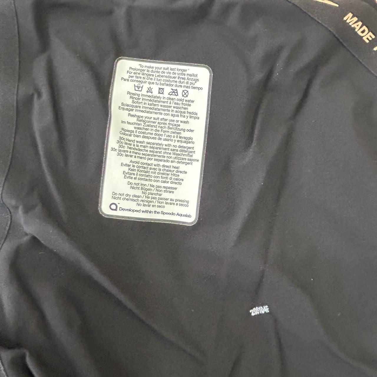 Speedo Fastskin LZR Pure Intent Size 26 Kneeskin Black Rose Gold 6