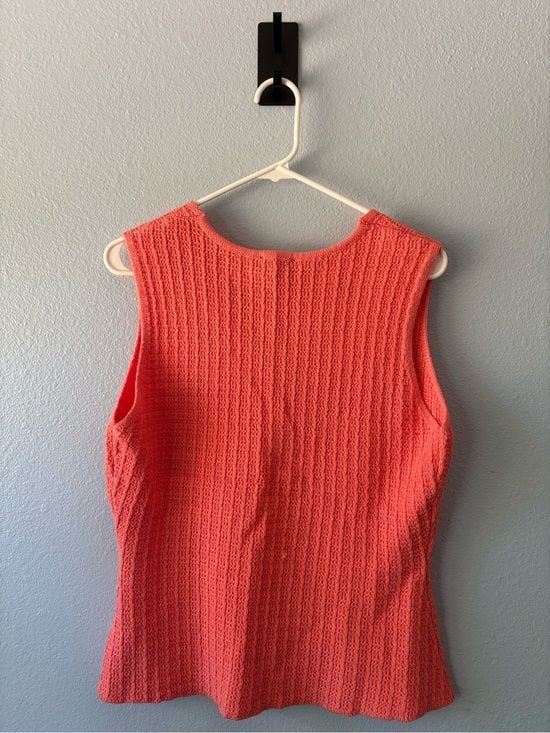 "Milk and honey" coral vest 3