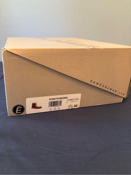 Sam Edelman REVE Fay Platform Leather Bootie. NEW WITH BOX 7