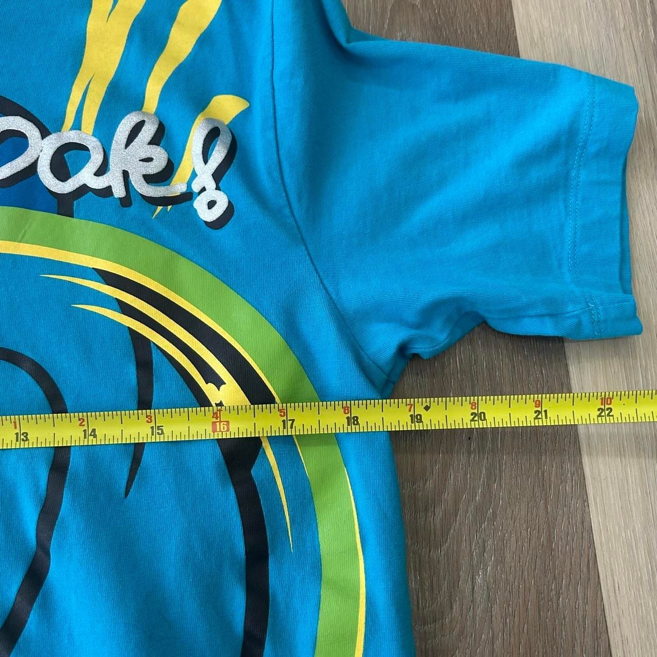 Tokyo Disney Resort Donald Duck Oh Look T-Shirt Size M Blue 5
