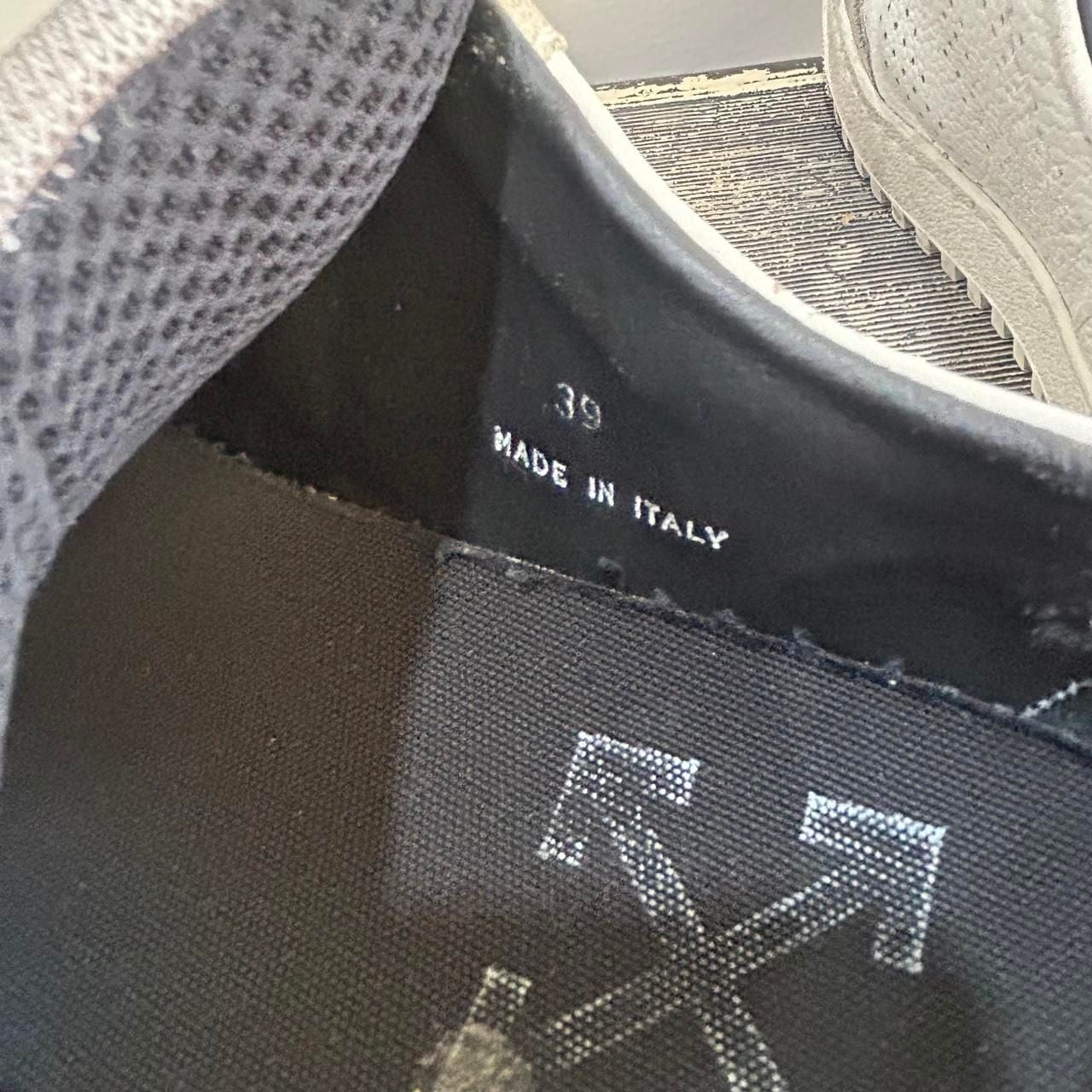 Off-White Out Of Office OOO Sneakers Size 39 White Black Helvetica 6