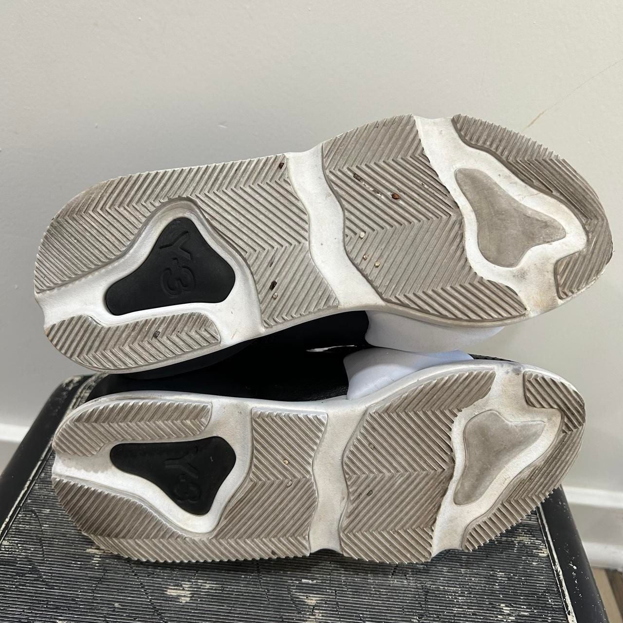 Y-3 Kaiwa Sneakers Size US 6.5 Black White Yohji Yamamoto 5