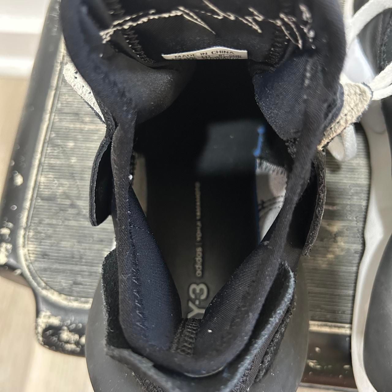 Y-3 Kaiwa Sneakers Size US 6.5 Black White Yohji Yamamoto 7