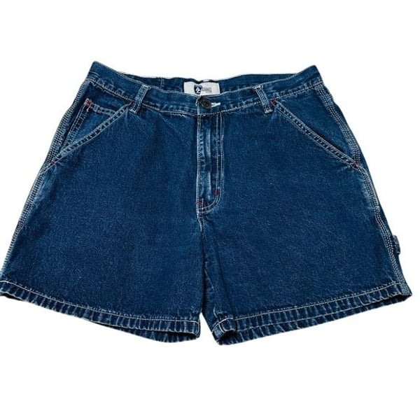 Arizona Jean Company Dungarees 100% Cotton Denim Shorts Size 7 Junior