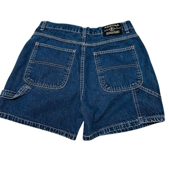 Arizona Jean Company Dungarees 100% Cotton Denim Shorts Size 7 Junior 3
