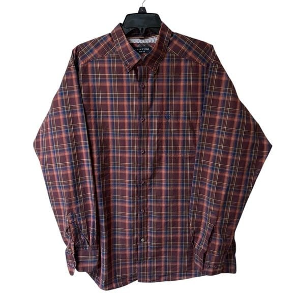 Ariat Men's Pro Series Scotty Button-Down Long Sleeve Shirt Size L 5