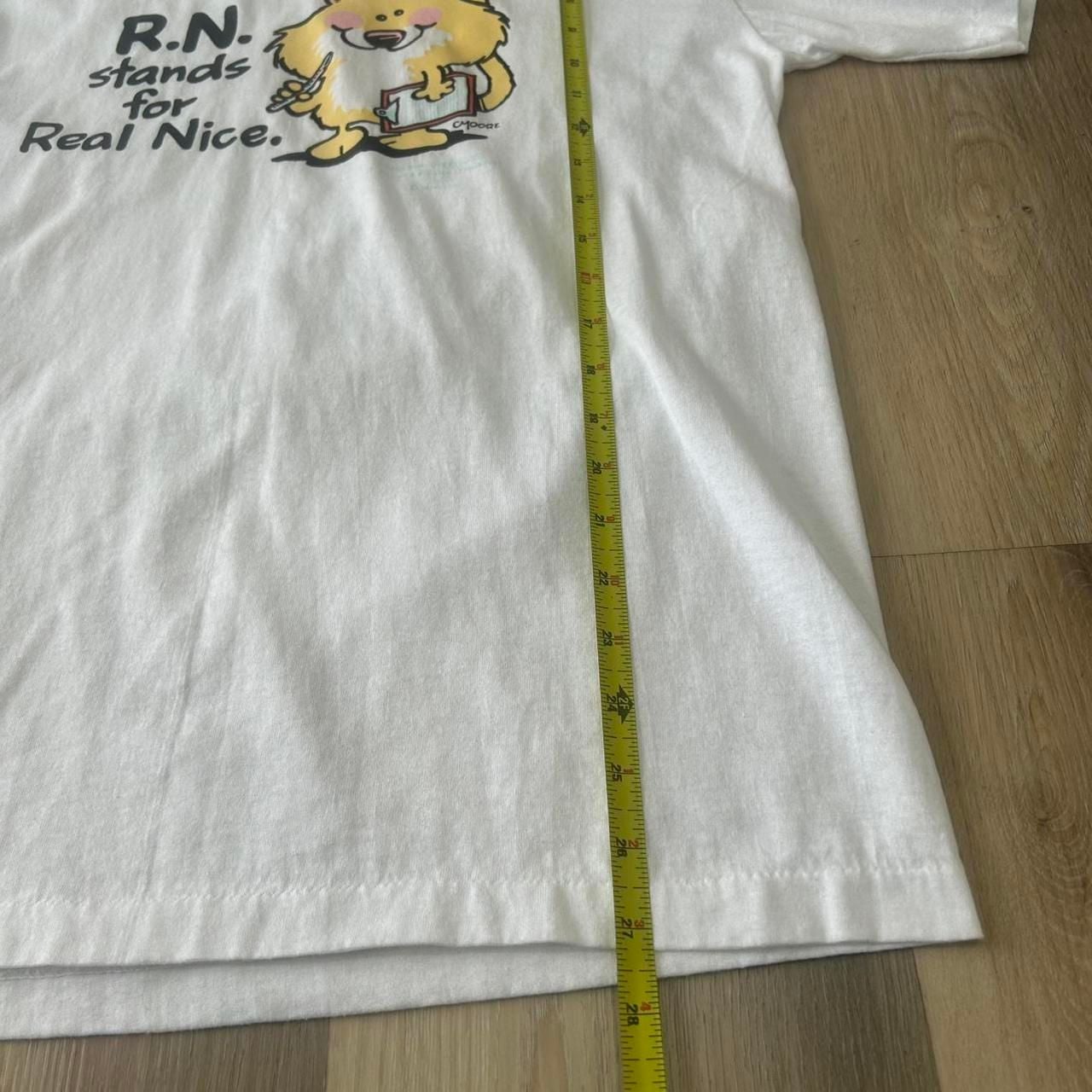 Shoebox Greetings Nurse Dog T-Shirt Size L Vintage RN Real Nice 7