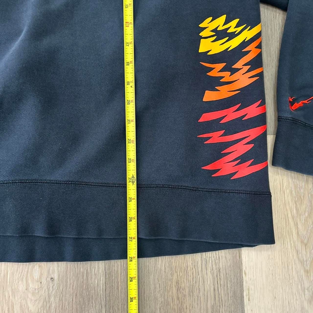 Nike NSW Graffiti Print Pullover Sweatshirt Size XXL Black 6