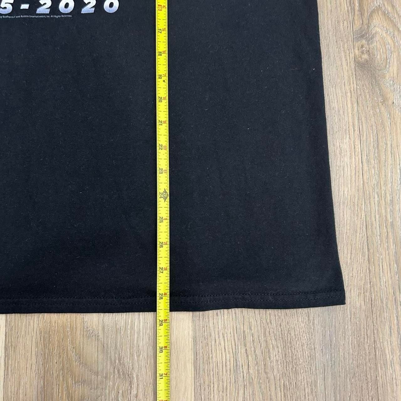 Gildan Back To The Future 35th Anniversary T-Shirt Size XL Black 6
