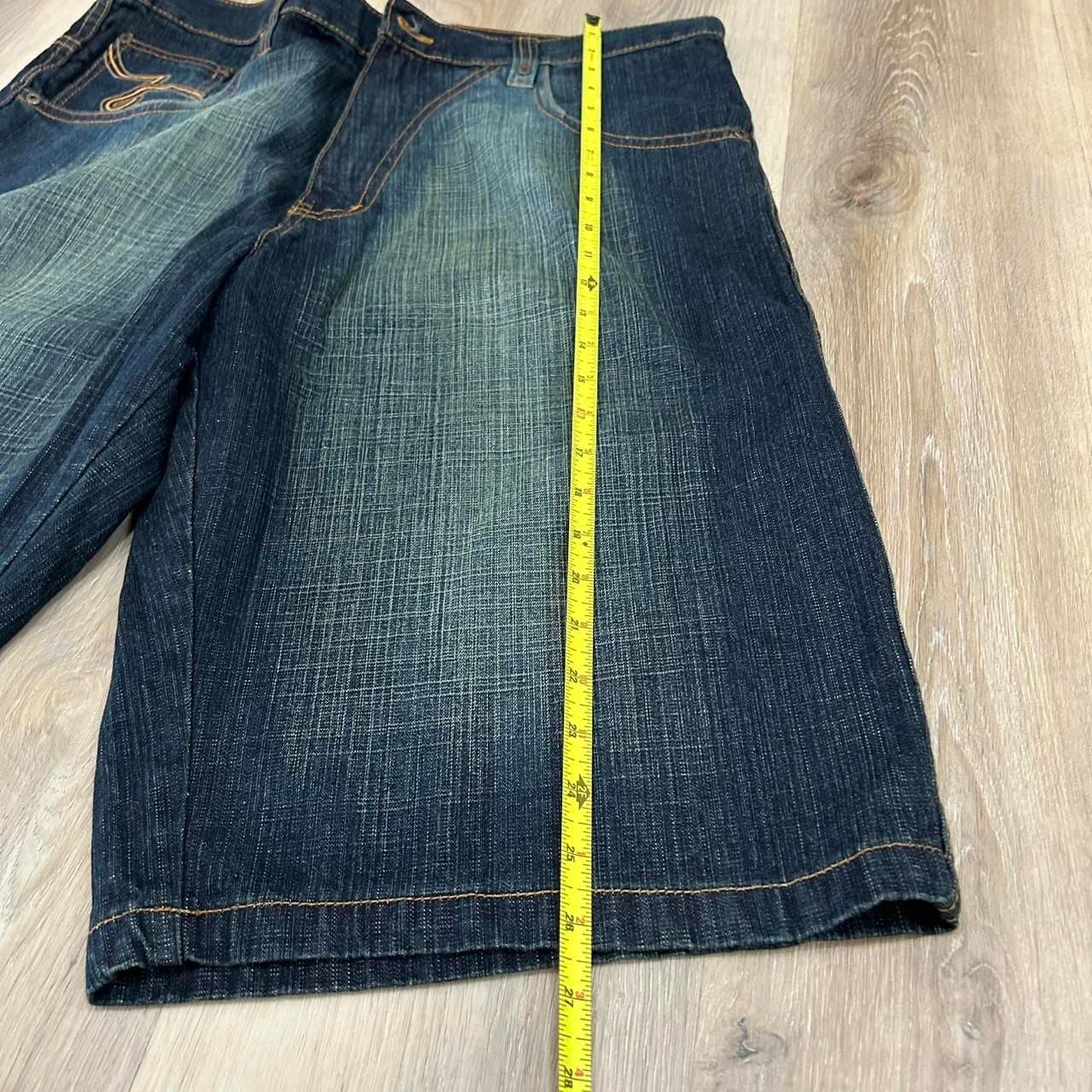 DTEK Jeans Denim Shorts Size 38 Baggy Jorts Skater 4