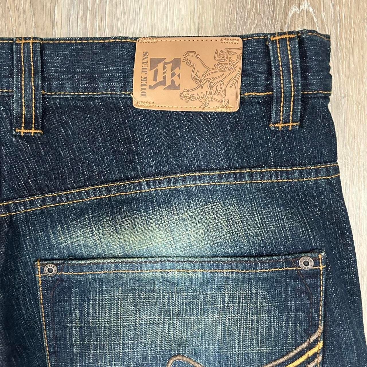 DTEK Jeans Denim Shorts Size 38 Baggy Jorts Skater 6