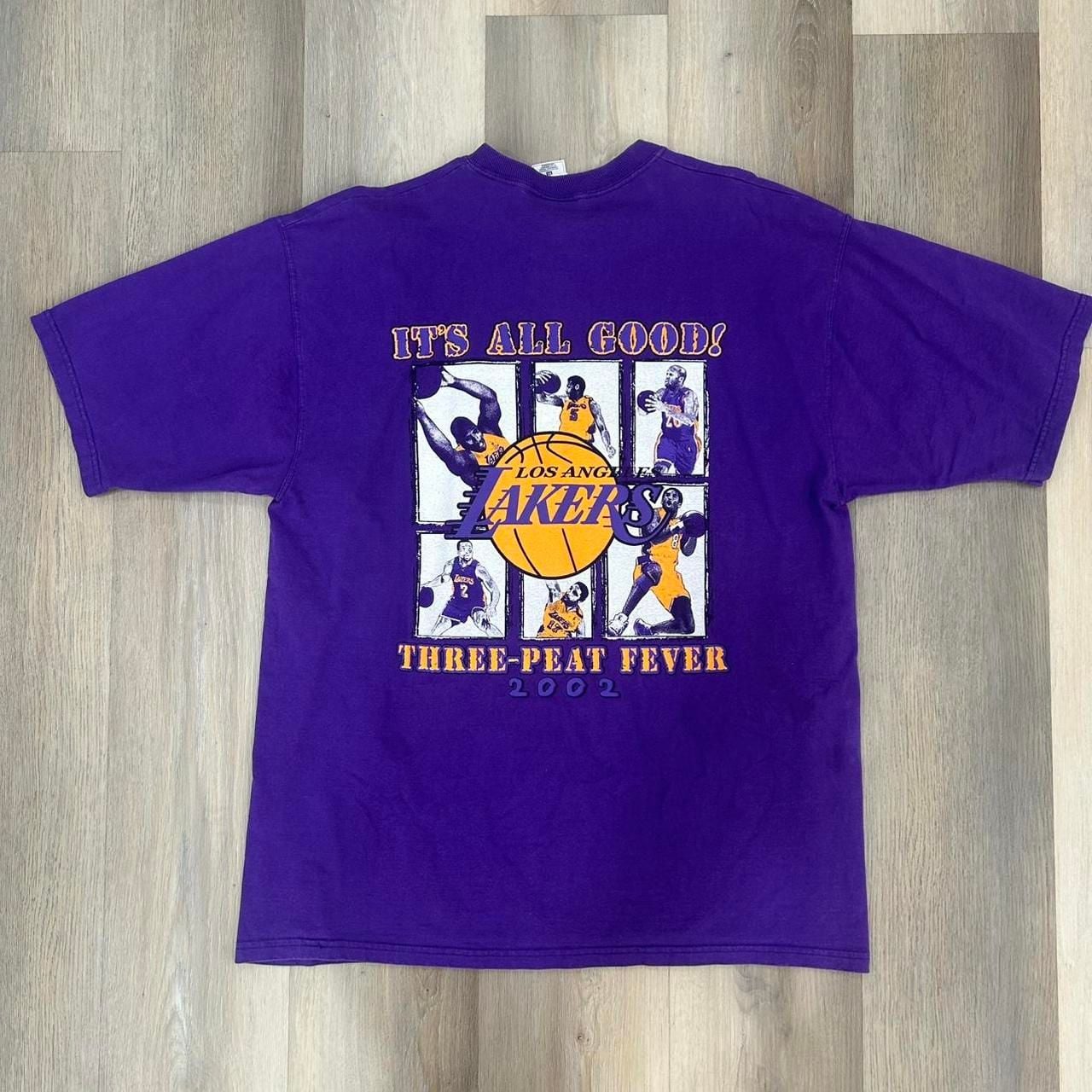 Fruit of the Loom Los Angeles Lakers T-Shirt XL 2002 NBA Playoffs 5