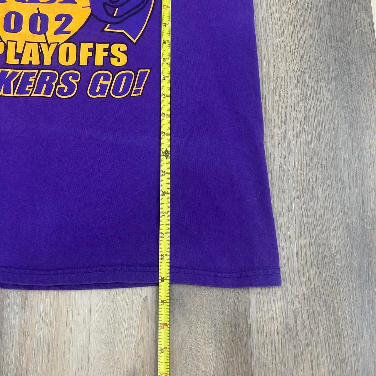 Fruit of the Loom Los Angeles Lakers T-Shirt XL 2002 NBA Playoffs 7