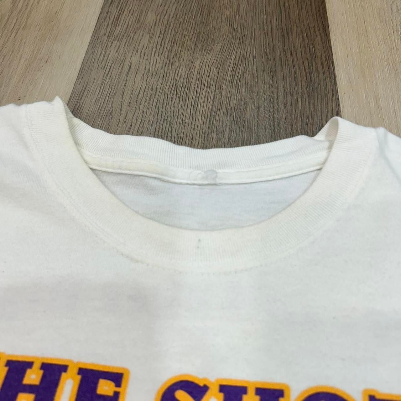 Vintage 2002 NBA Los Angeles Lakers Robert Horry The Shot T-Shirt 9