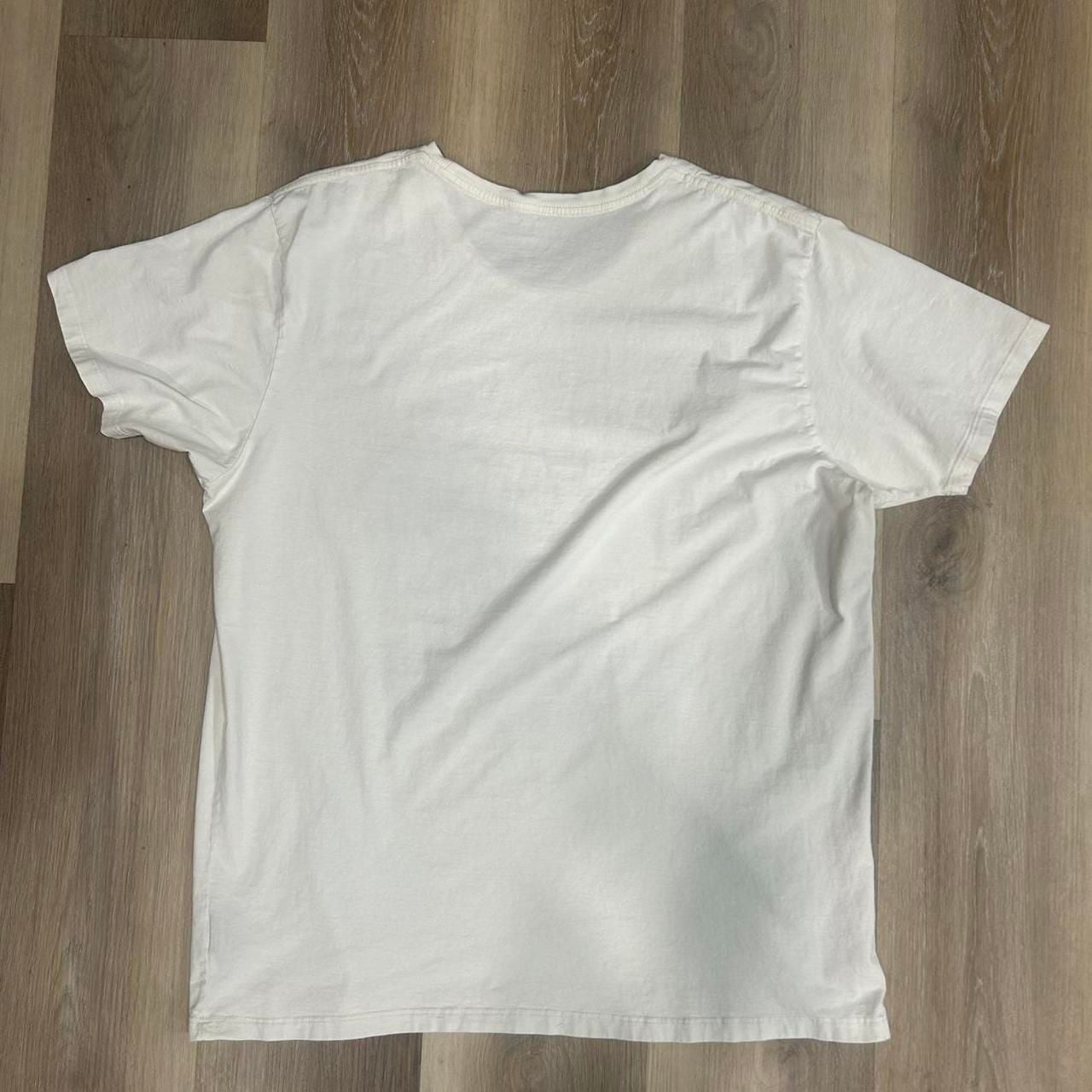 Riff Stars The Rolling Stones Graphic Tee Size XL White Band T-Shirt 8