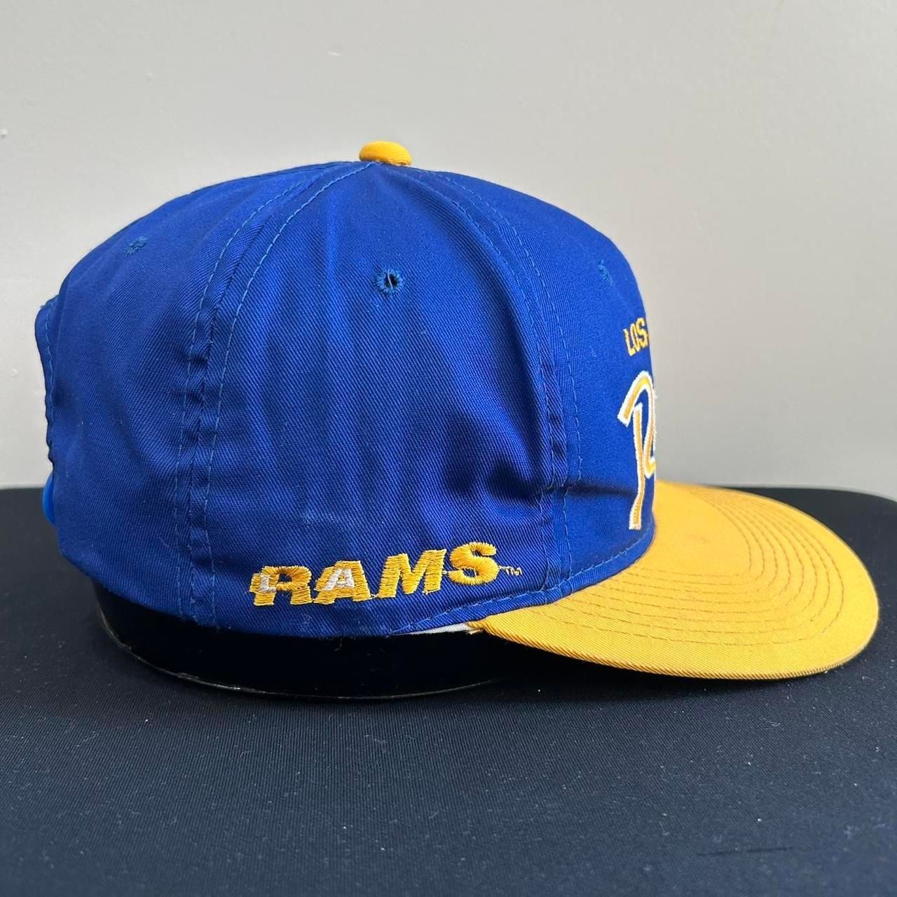 Pro Specialties Los Angeles Rams Snapback Hat One Size Blue Yellow NFL 5