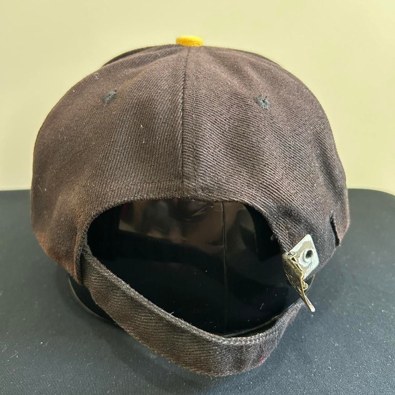 Pennzoil Racing Vintage Baseball Cap Black Yellow Embroidered Logo 5