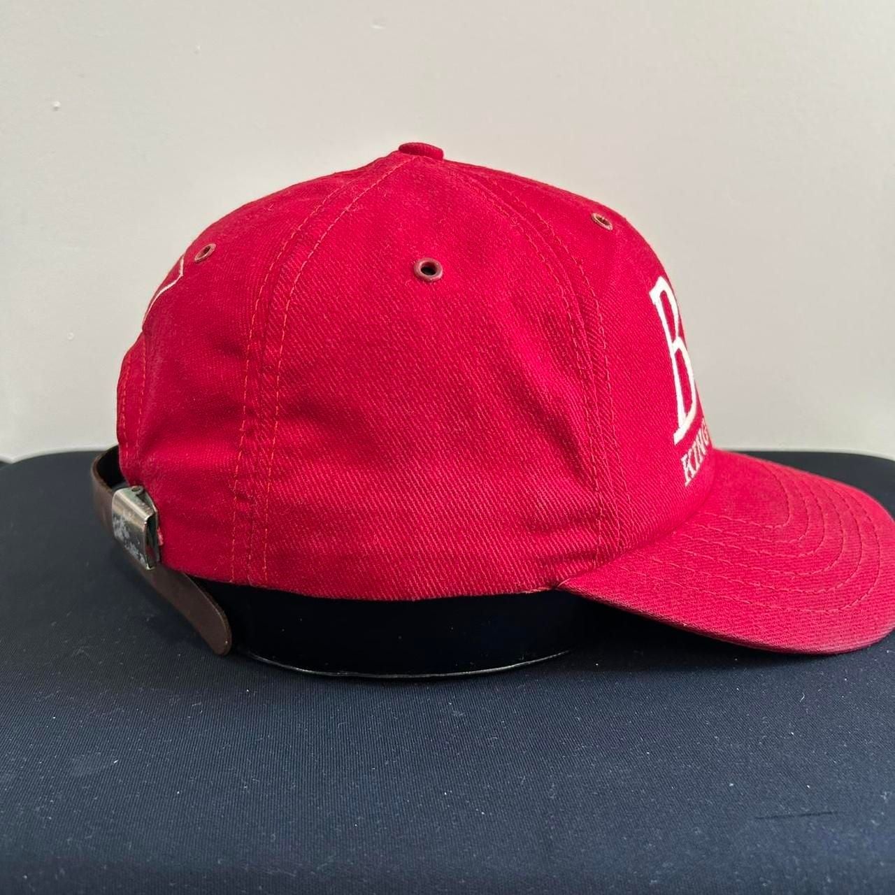 Budweiser King Of Beers Red Baseball Cap Adjustable 5