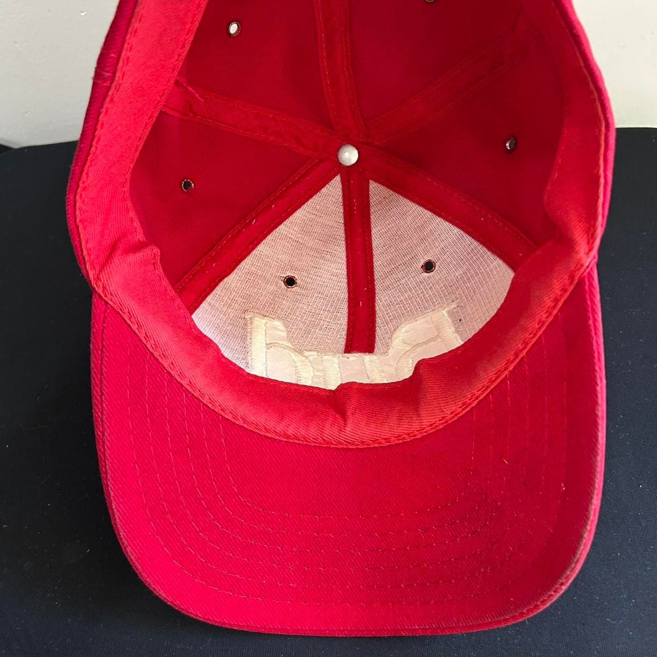 Budweiser King Of Beers Red Baseball Cap Adjustable 8