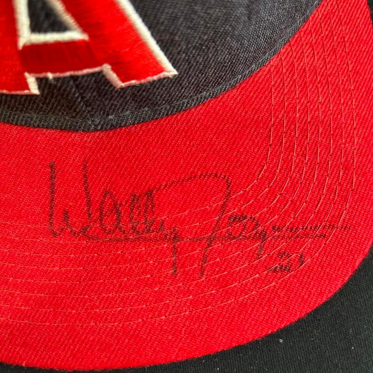 Sports Specialties Los Angeles Angels Wally Joyner Snapback Hat 9