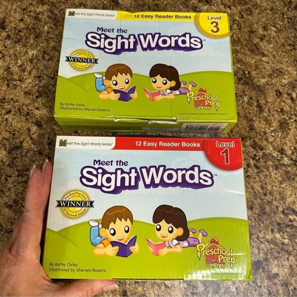 Meet the Sight Words Easy Reader Books