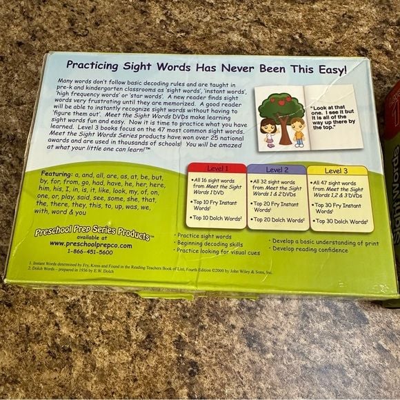 Meet the Sight Words Easy Reader Books 4
