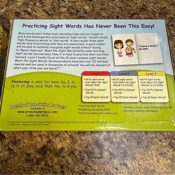Meet the Sight Words Easy Reader Books 5