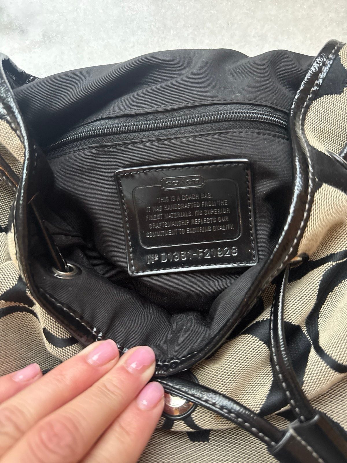 Coach backpack 7