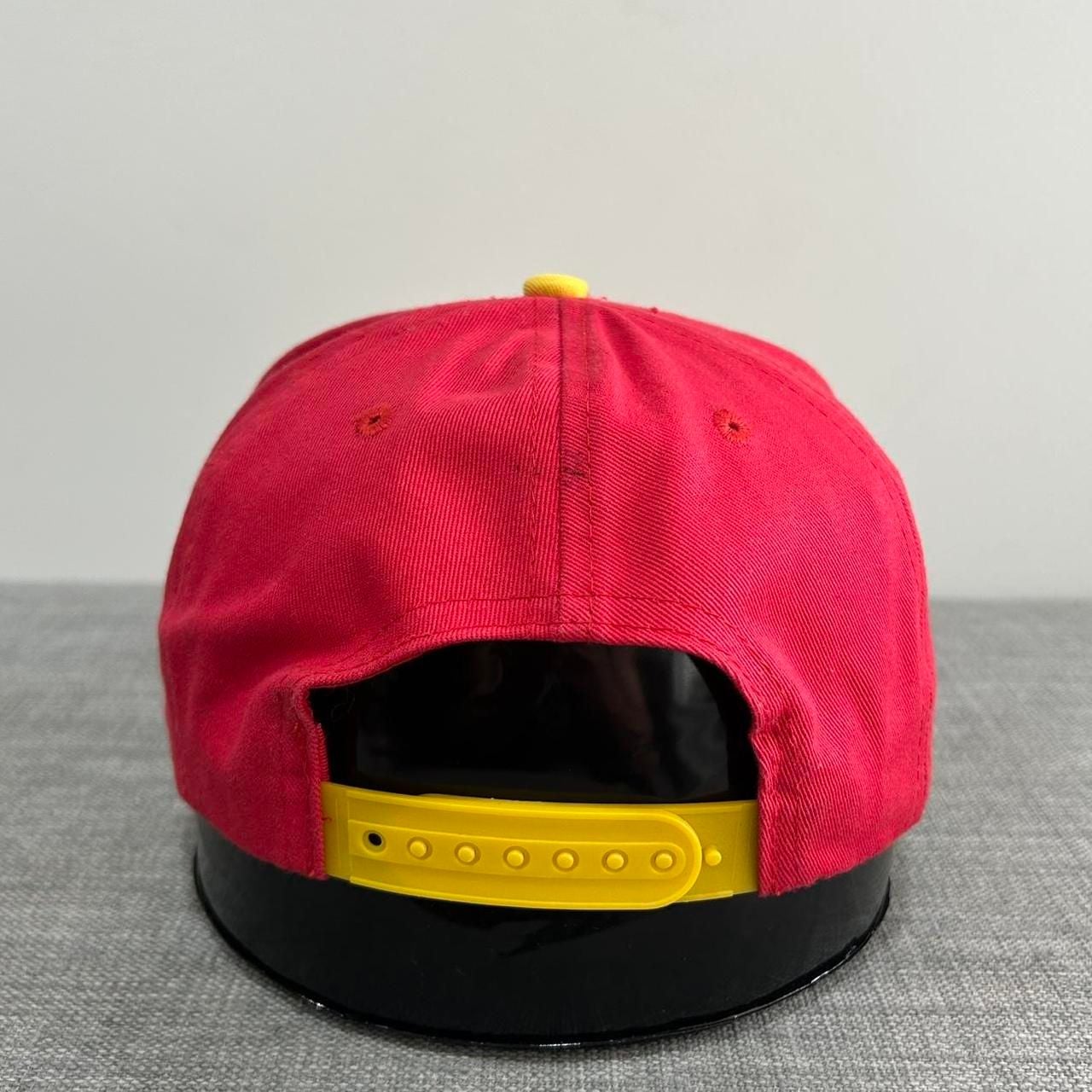 Marvel Comics Iron Man Snapback Hat Adult Red Yellow 3