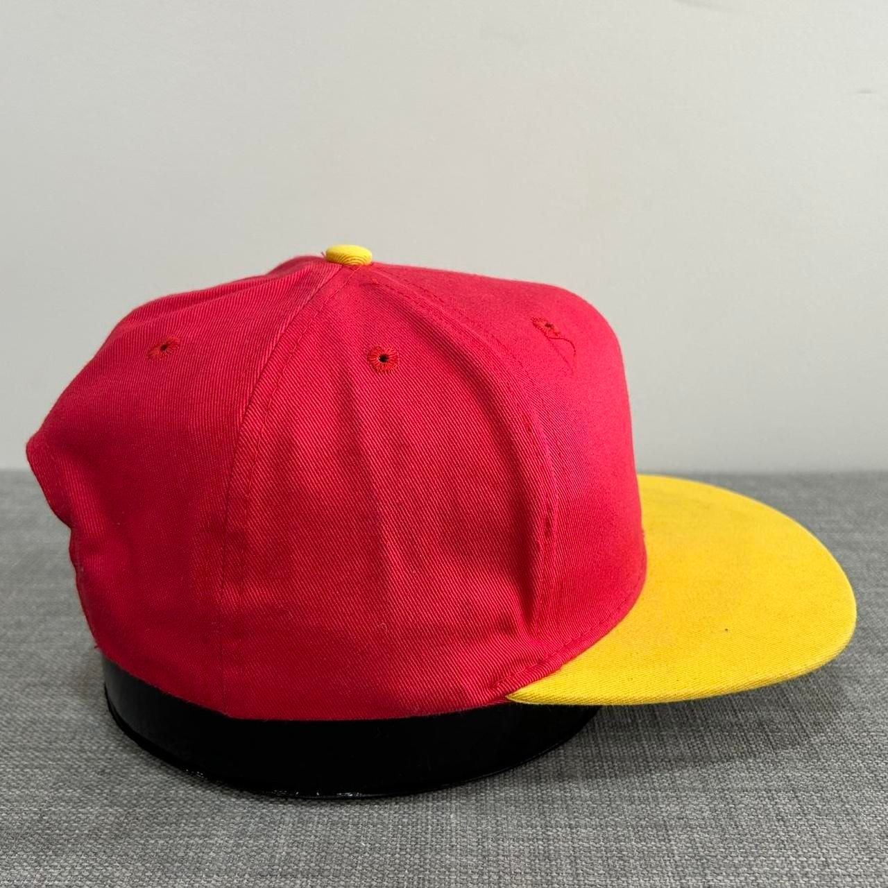 Marvel Comics Iron Man Snapback Hat Adult Red Yellow 4