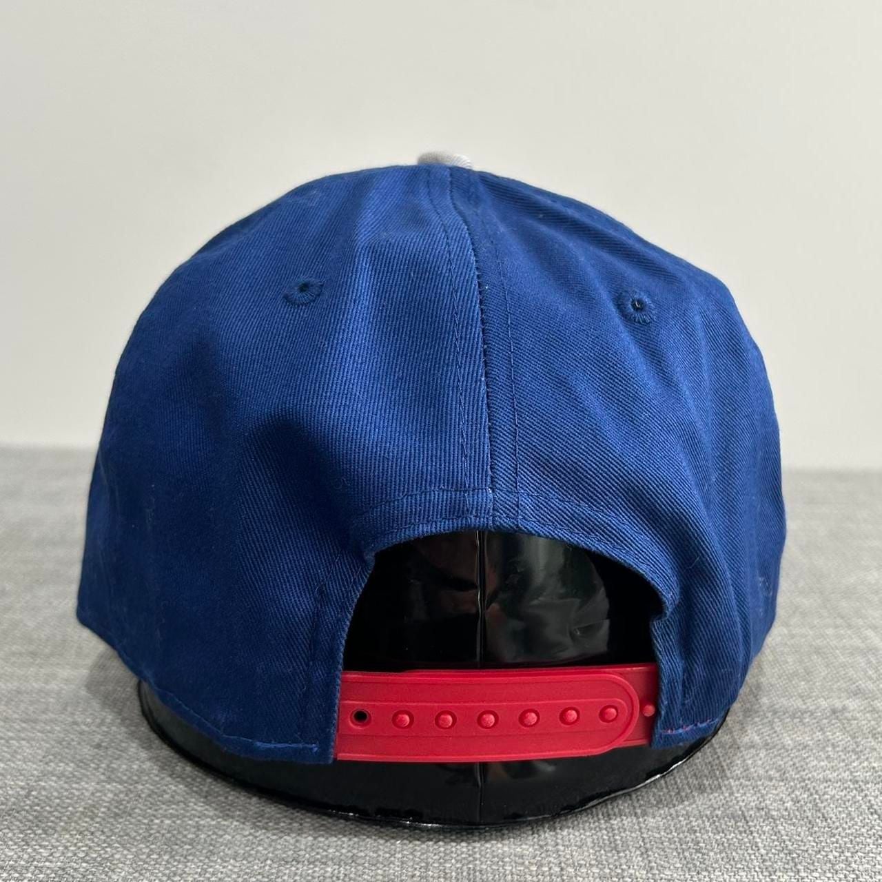 New Era Iron Patriot Marvel 9FIFTY Snapback Hat One Size Blue Red 3