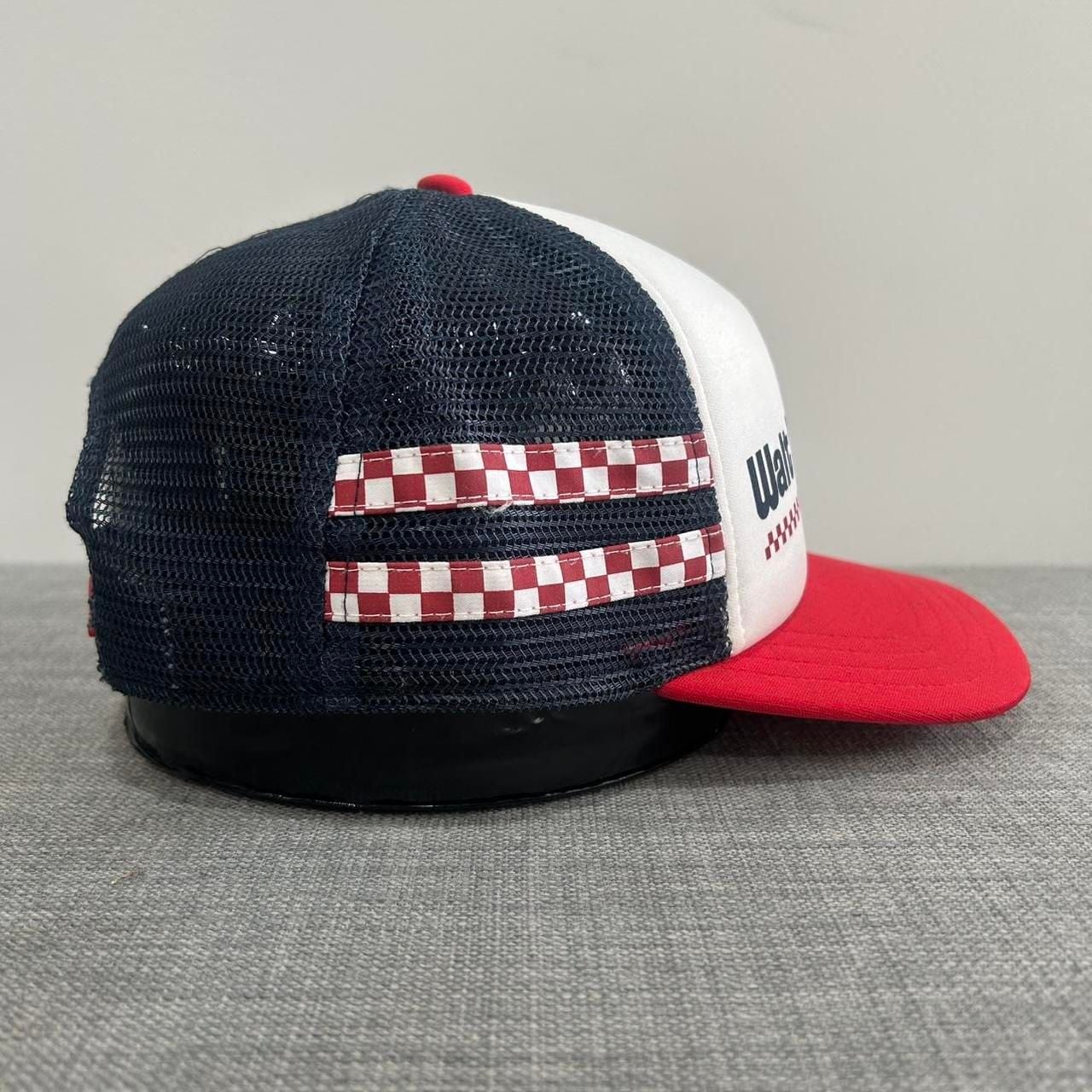 Vans Disney World Trucker Hat Red White Blue Snapback 4