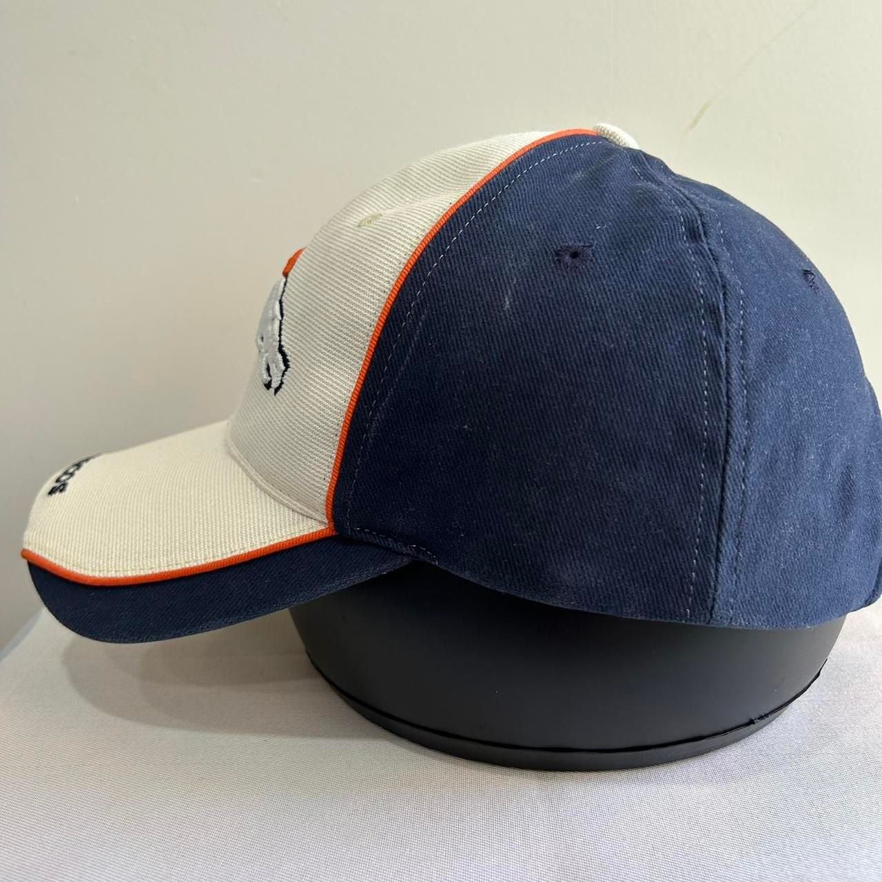 Denver Broncos NFL Baseball Cap Hat White Orange Blue 3