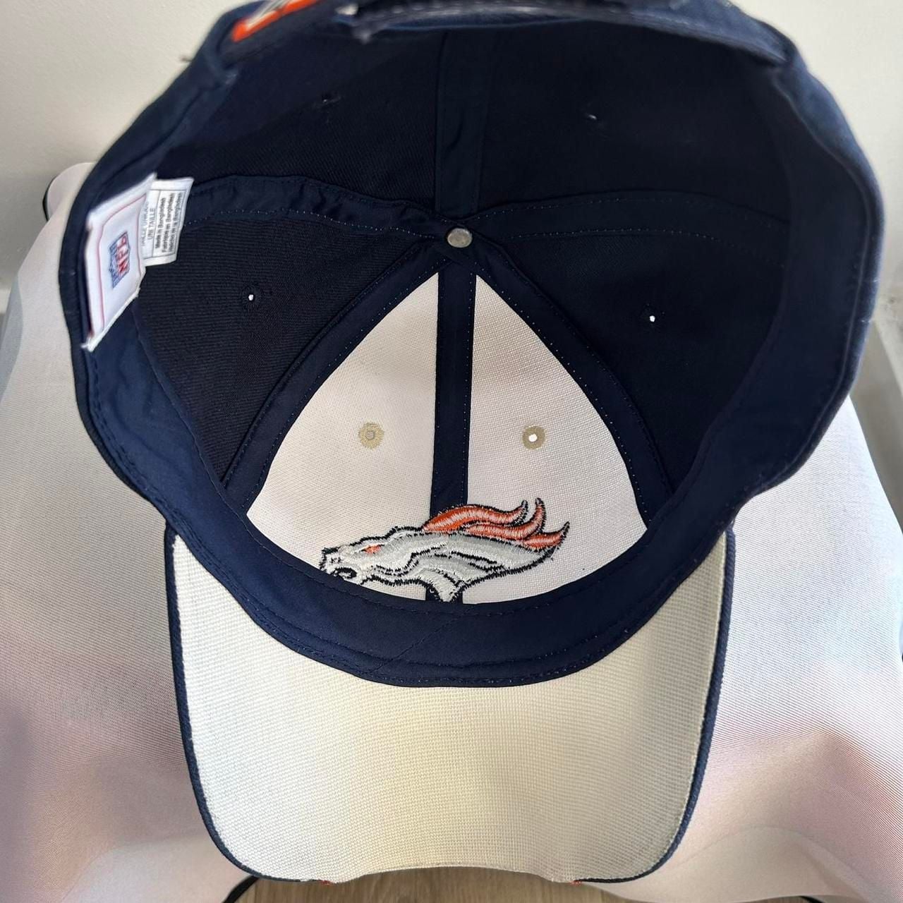 Denver Broncos NFL Baseball Cap Hat White Orange Blue 7