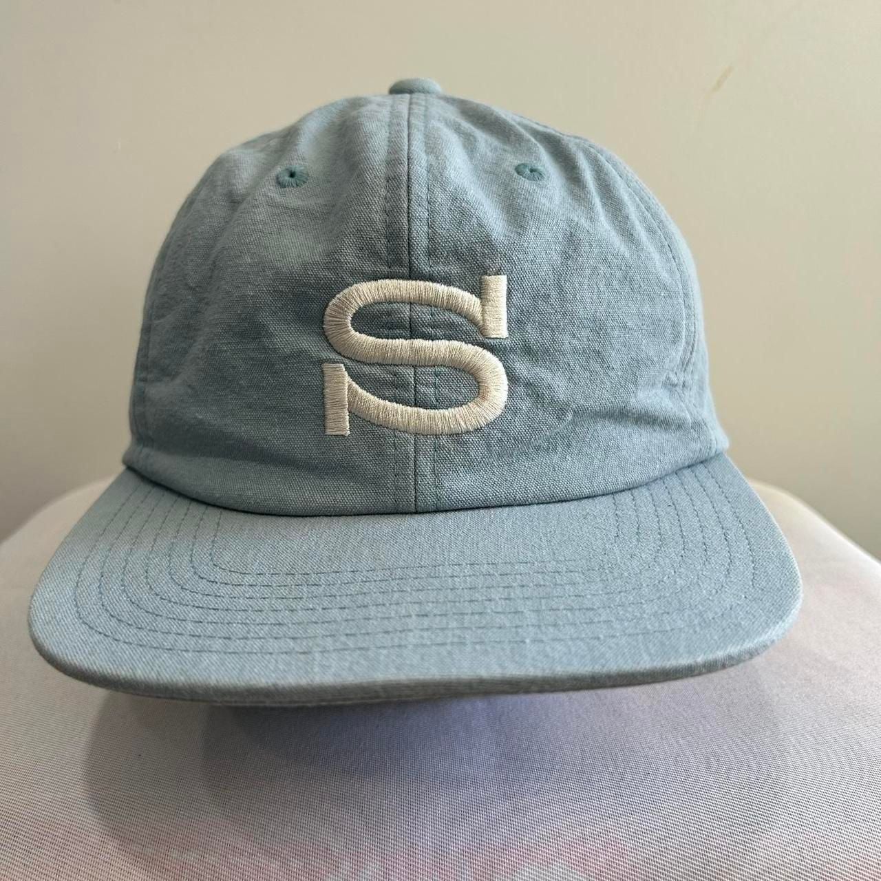 Stussy Sport Embroidered S Cap Blue Snapback 2