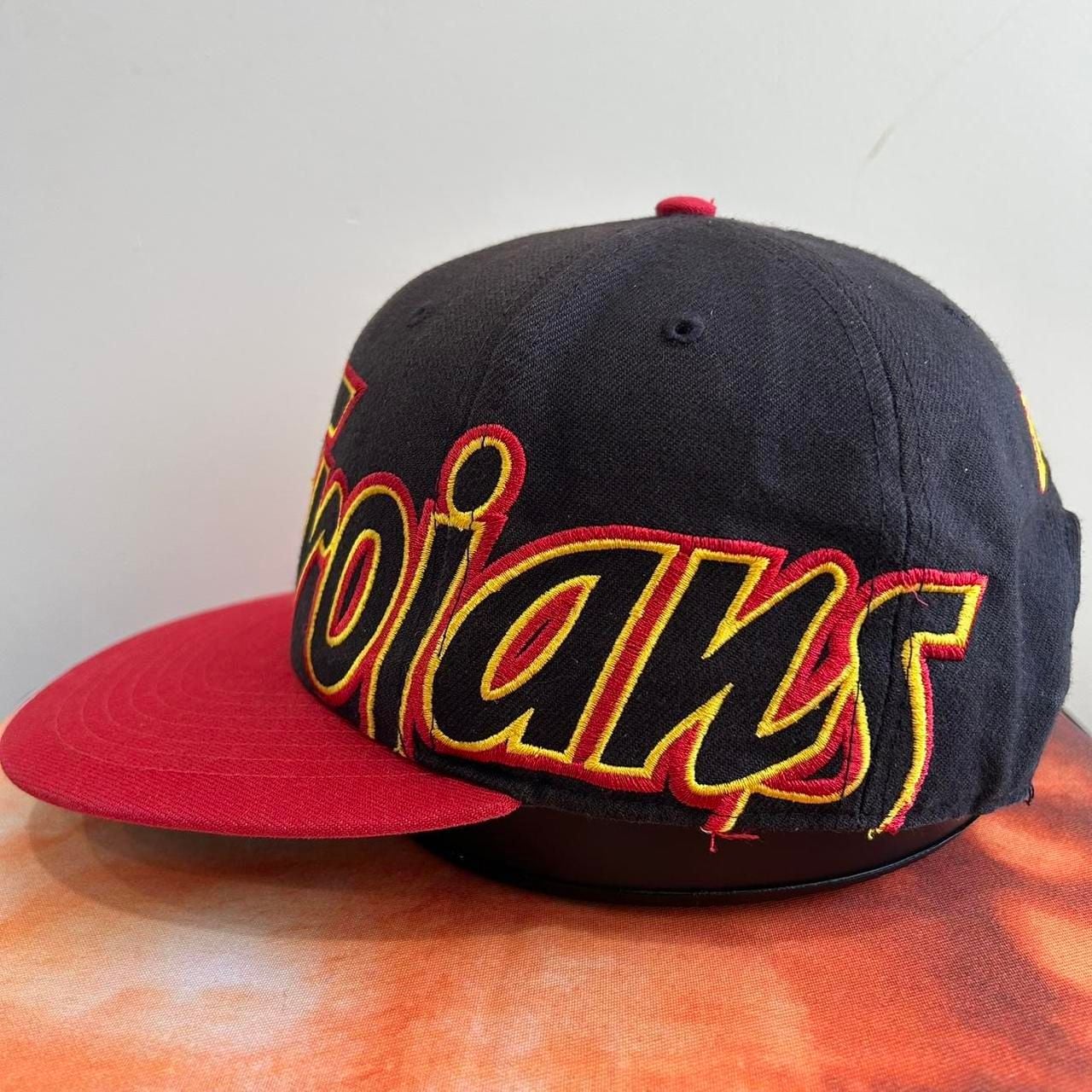 Heritage USC Trojans Snapback Hat Black Red 3