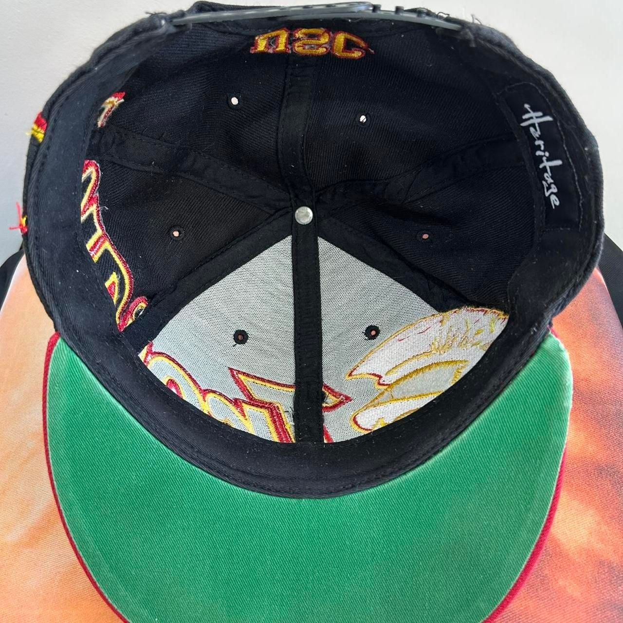 Heritage USC Trojans Snapback Hat Black Red 6