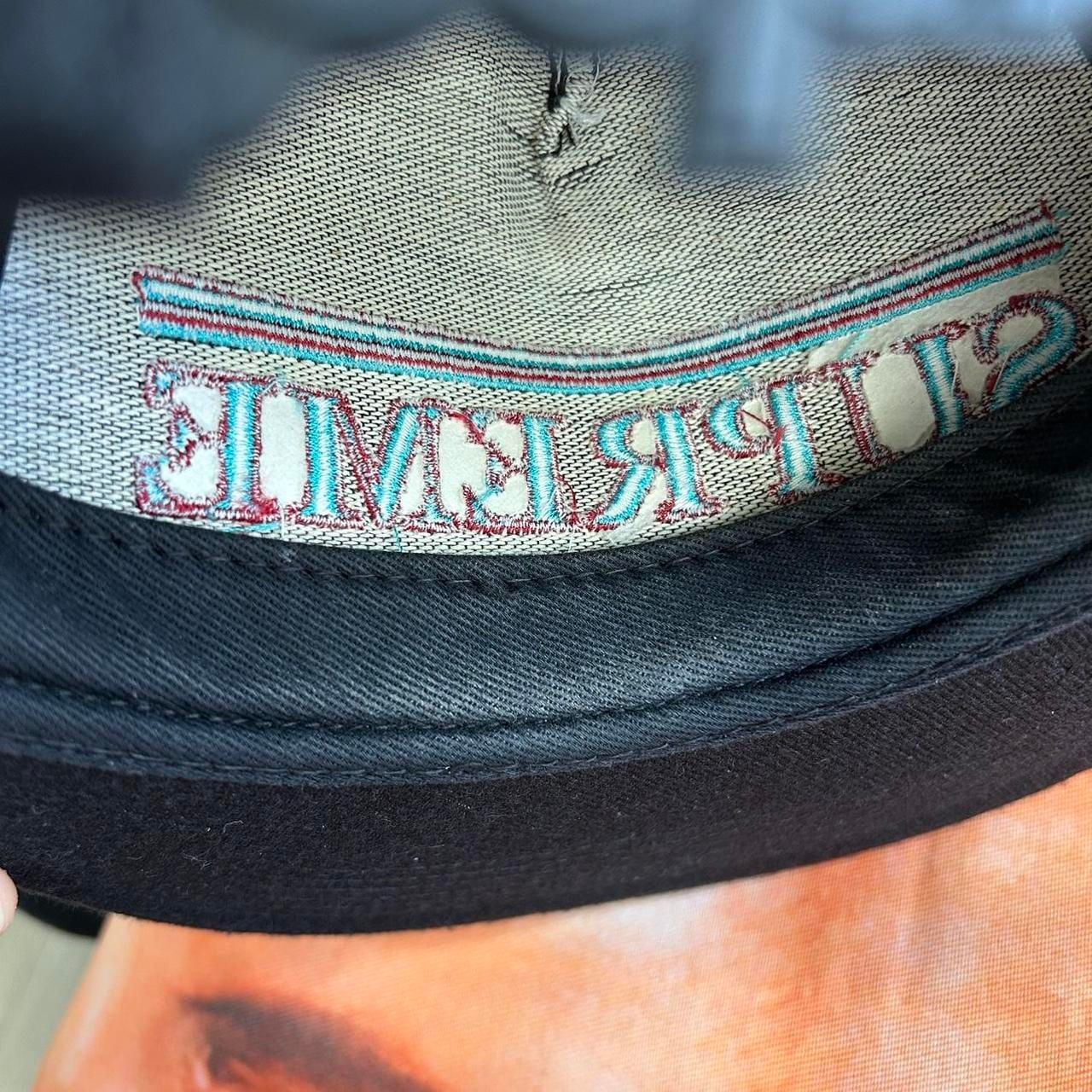 Supreme Independent 5 Panel Hat Black Red Teal 9