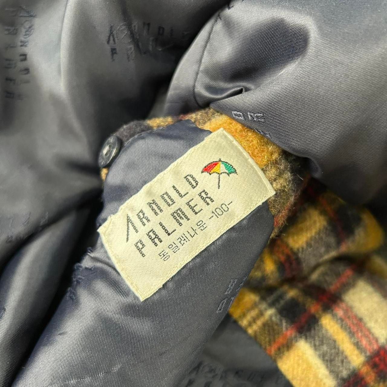 Arnold Palmer Plaid Wool Jacket Multicolor 8