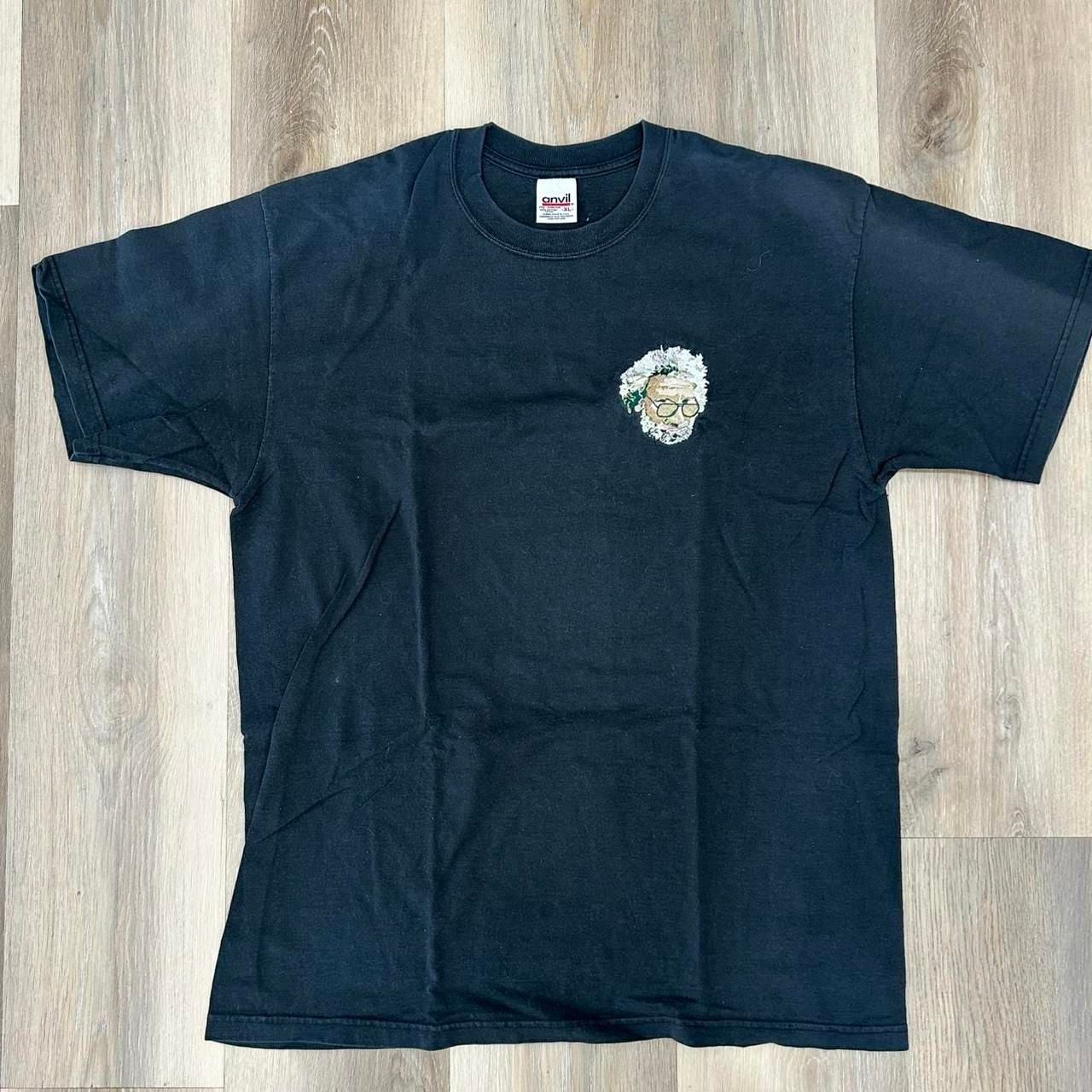 Anvil Jerry Garcia Grateful Dead Graphic T-Shirt Size XL Black 2