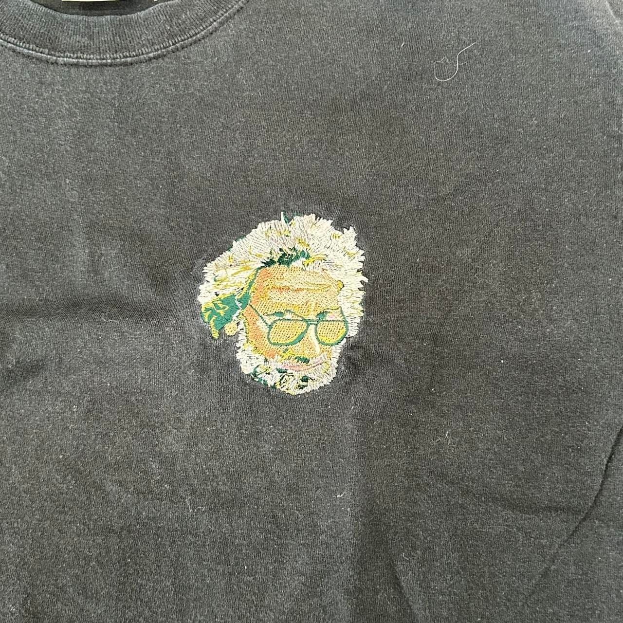 Anvil Jerry Garcia Grateful Dead Graphic T-Shirt Size XL Black 5