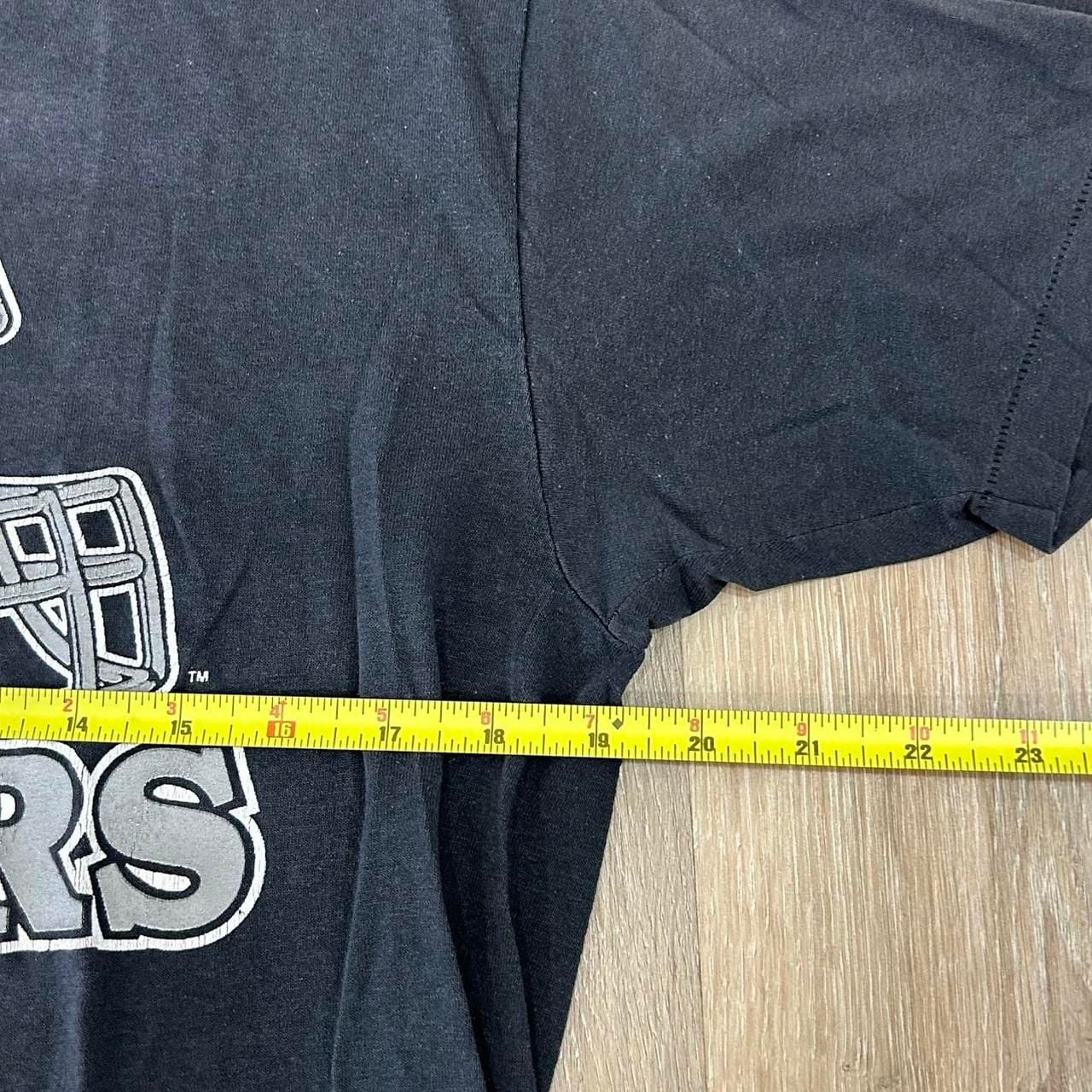 Trench MFG Co. Raiders NFL T-Shirt Size L42-44 Black Vintage 7