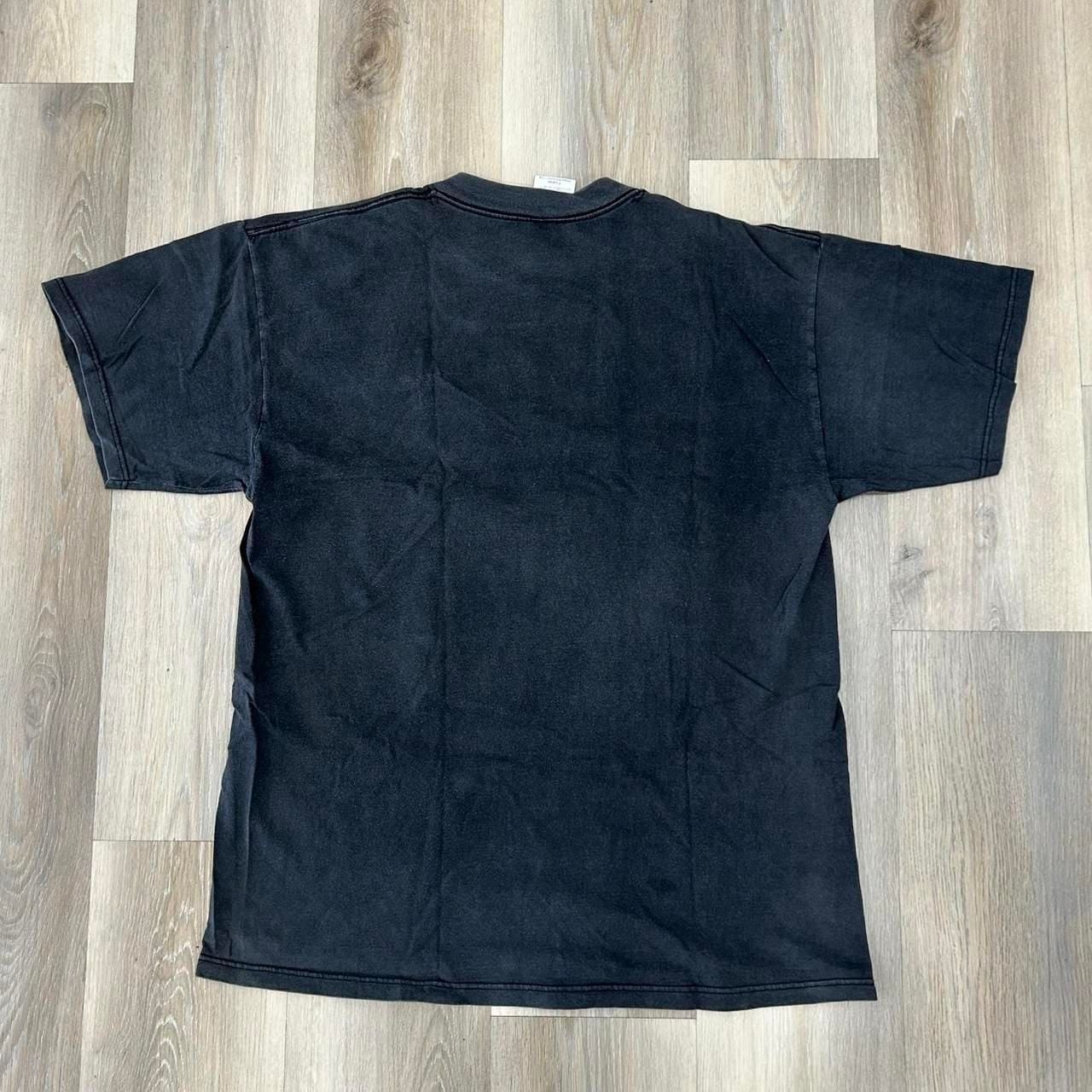 Tultex Jerry Garcia T-Shirt Size XL Vintage 90s Black Rock Band Tee 3