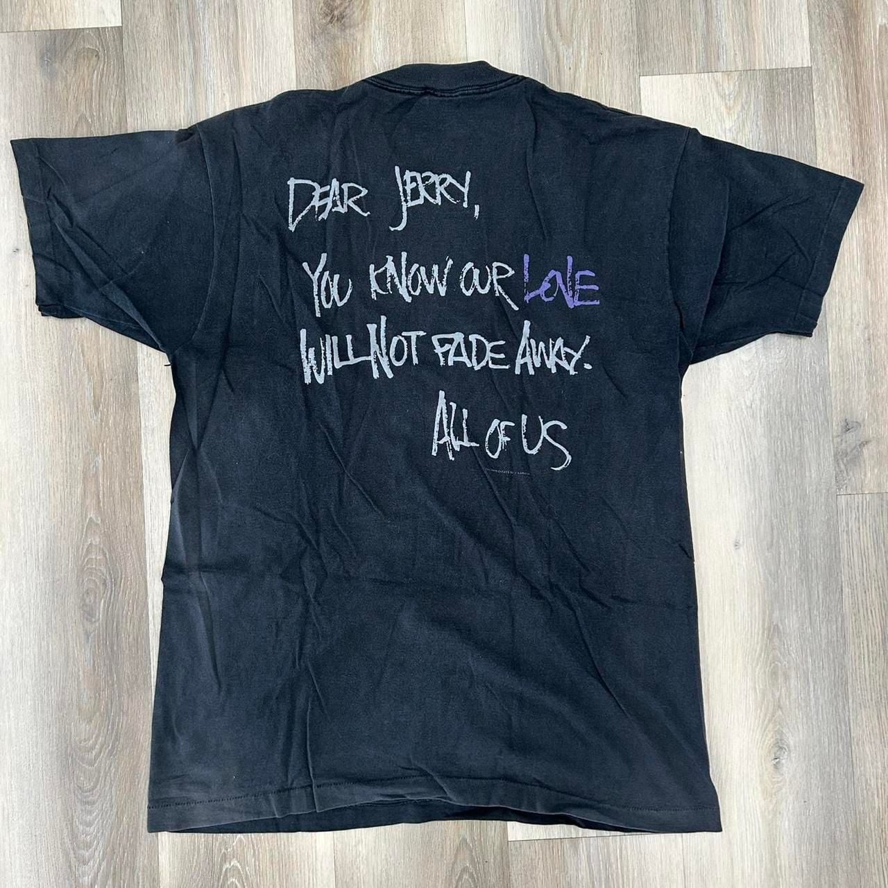 Liquid Blue Grateful Dead Jerry Garcia T-Shirt Size XL Vintage 90s 3