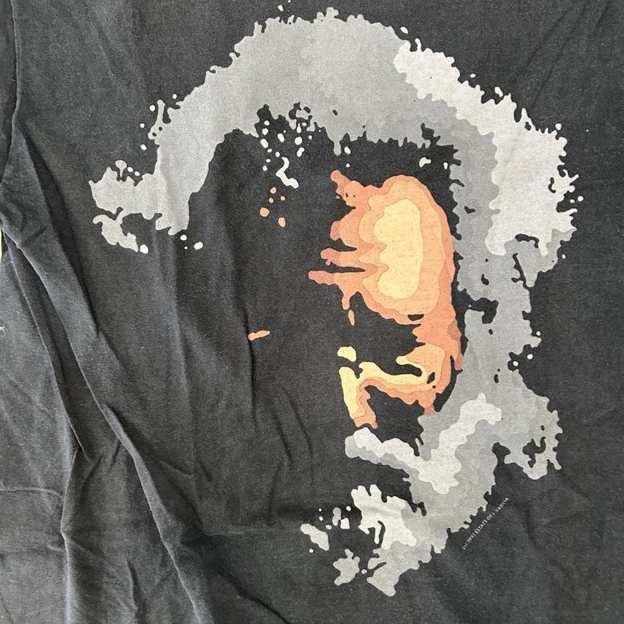 Liquid Blue Grateful Dead Jerry Garcia T-Shirt Size XL Vintage 90s 5