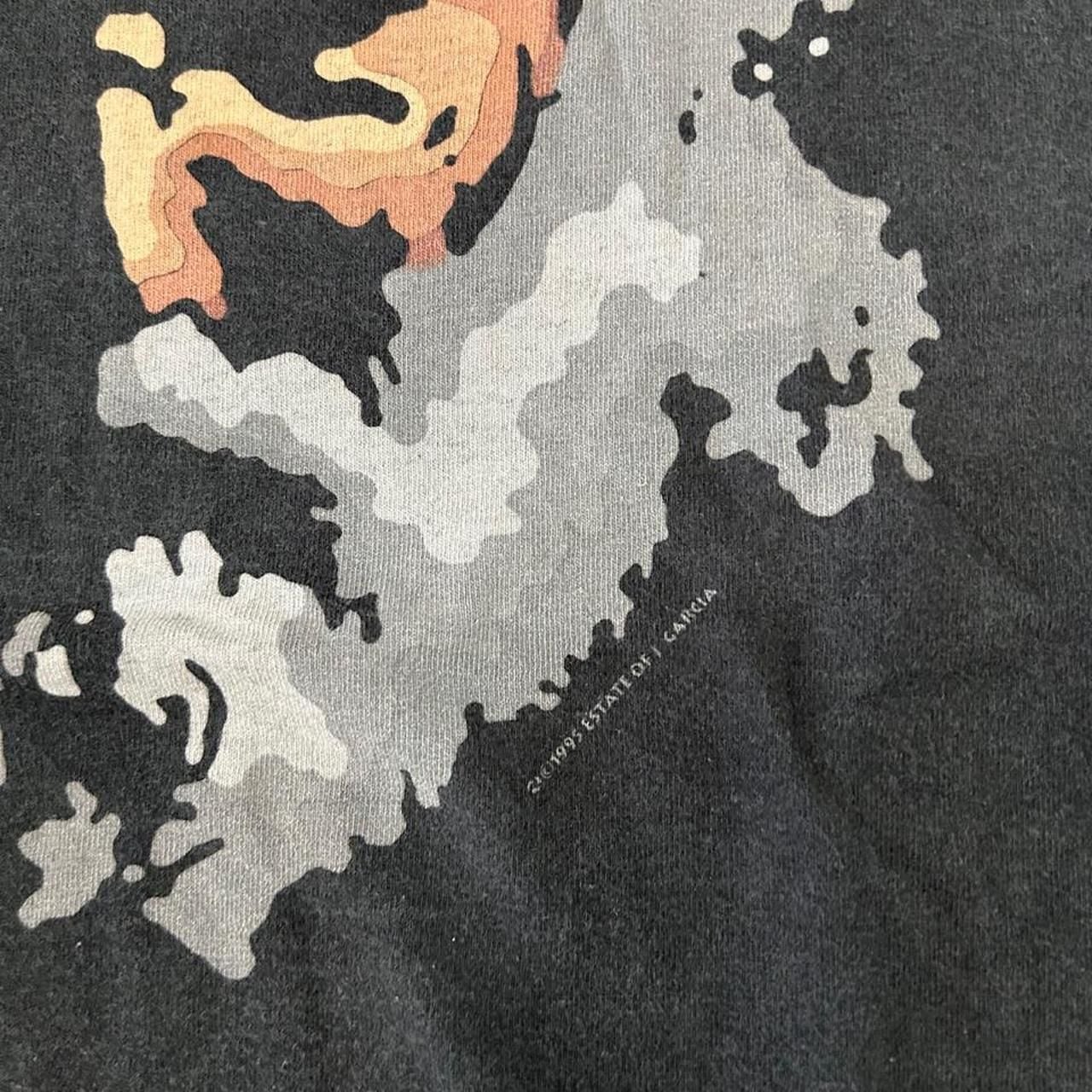Liquid Blue Grateful Dead Jerry Garcia T-Shirt Size XL Vintage 90s 8